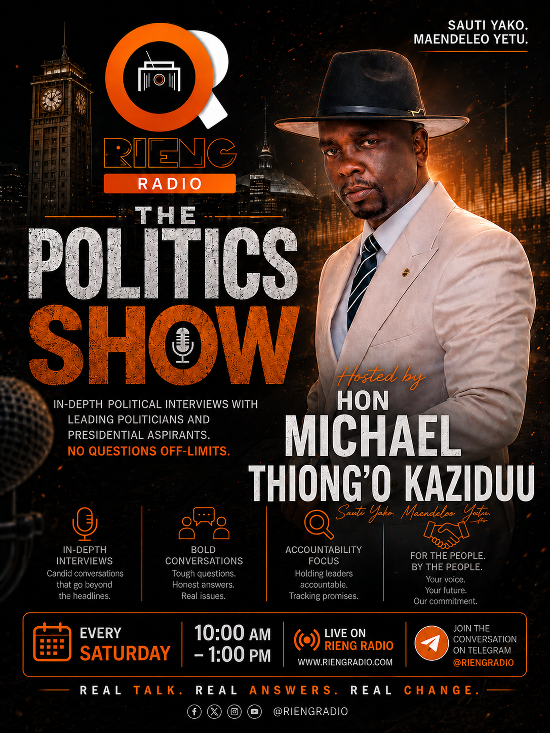 POLITICS SHOW - STARTING SOON